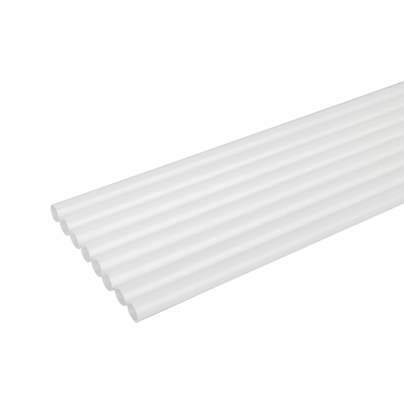 PLA02-JIAYAN Canudo para beber PLA branco biodegradável descartável
